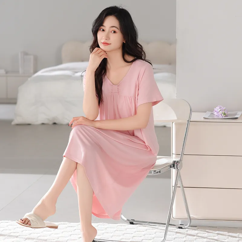 Top Melon Nightgown Women's Image Color-5