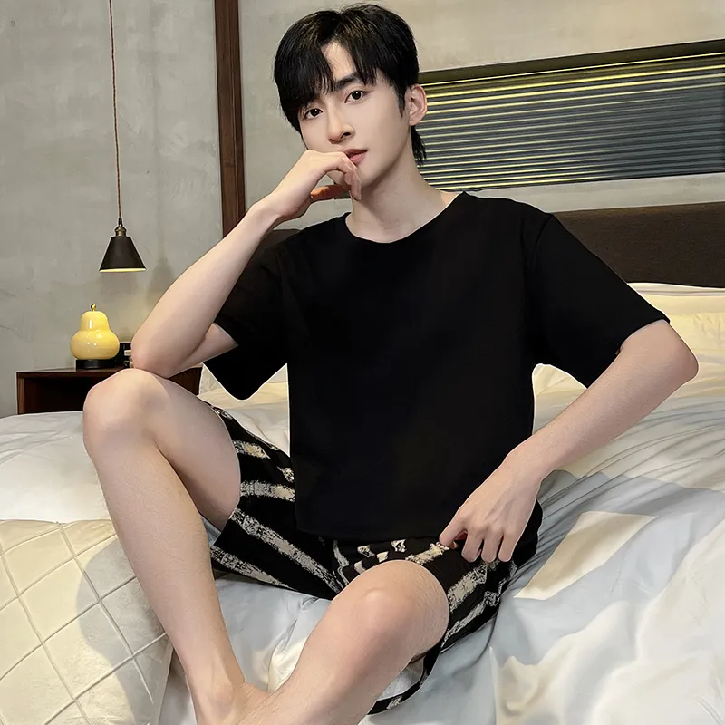 Top Melon Men Pajama Sets-3