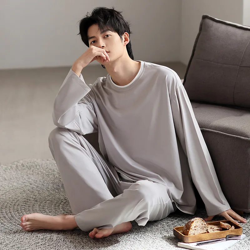 Top Melon Men Pajama Sets-2