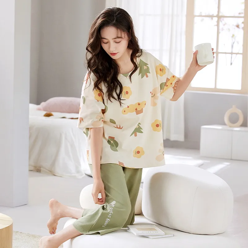 Top Melon Women's Pajama Sets-2