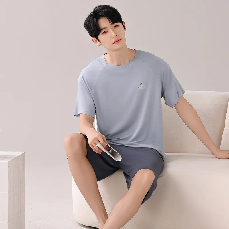 Top Melon Men Pajama Sets-4
