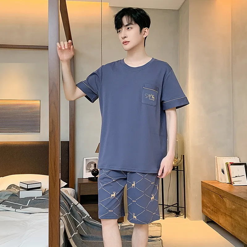 Top Melon Men Pajama Sets-1