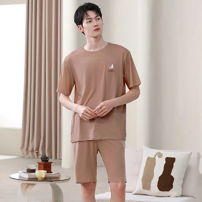 Top Melon Men Pajama Sets-2