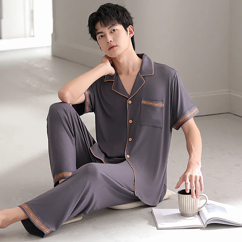 Top Melon Pajama Set Men's Image Color-6