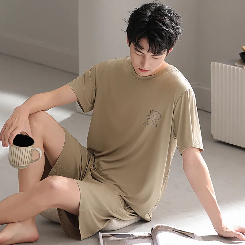 Top Melon Pajama Set Men's Image Color-4