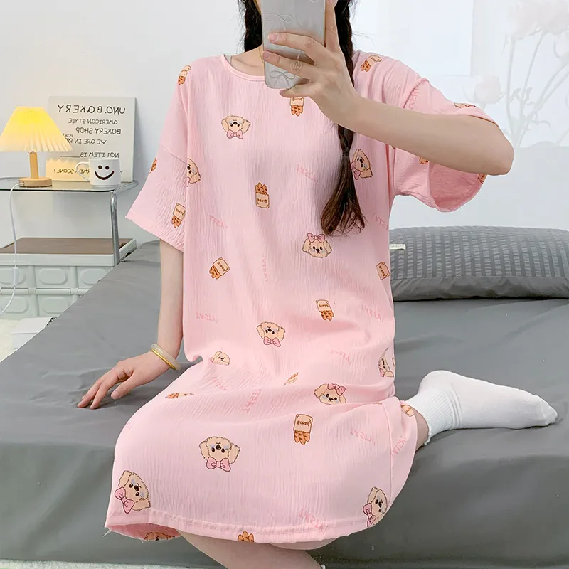 Top Melon Nightgown Women's Image Color-4