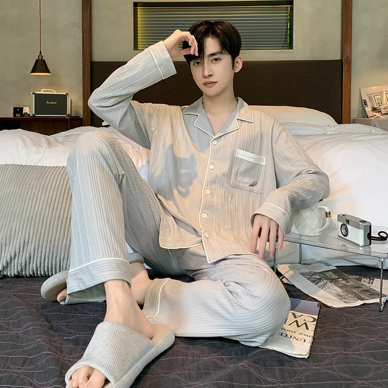 Top Melon Men Pajama Sets-2