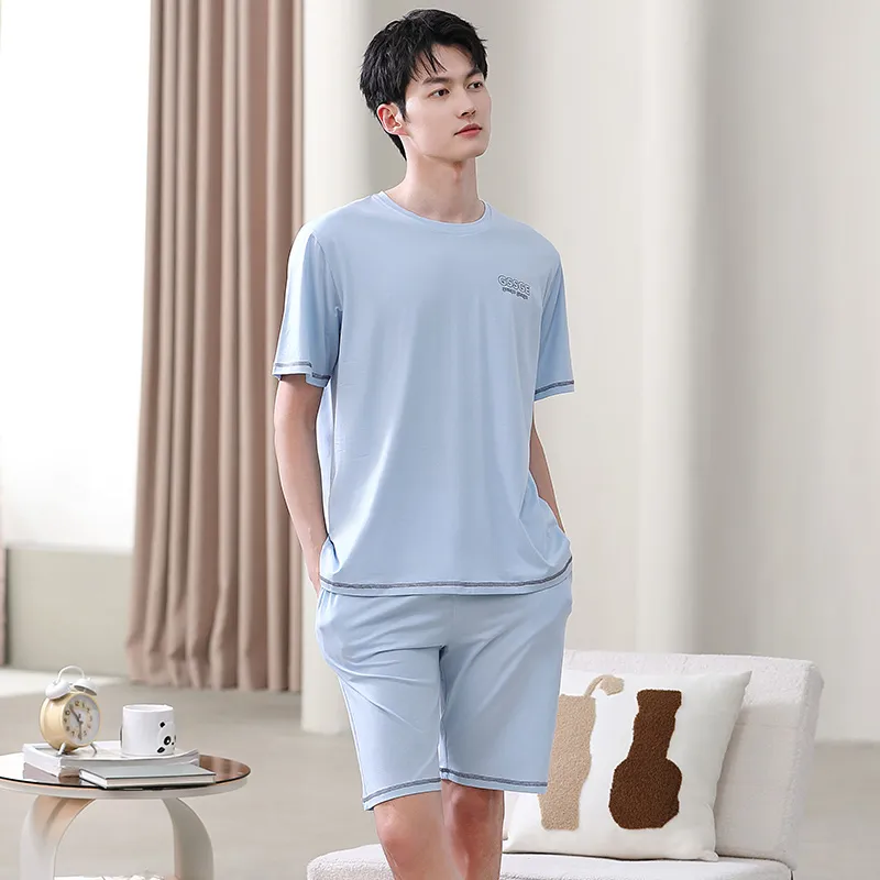 Top Melon Men Pajama Sets-3