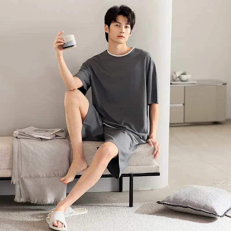 Top Melon Men Pajama Sets-1