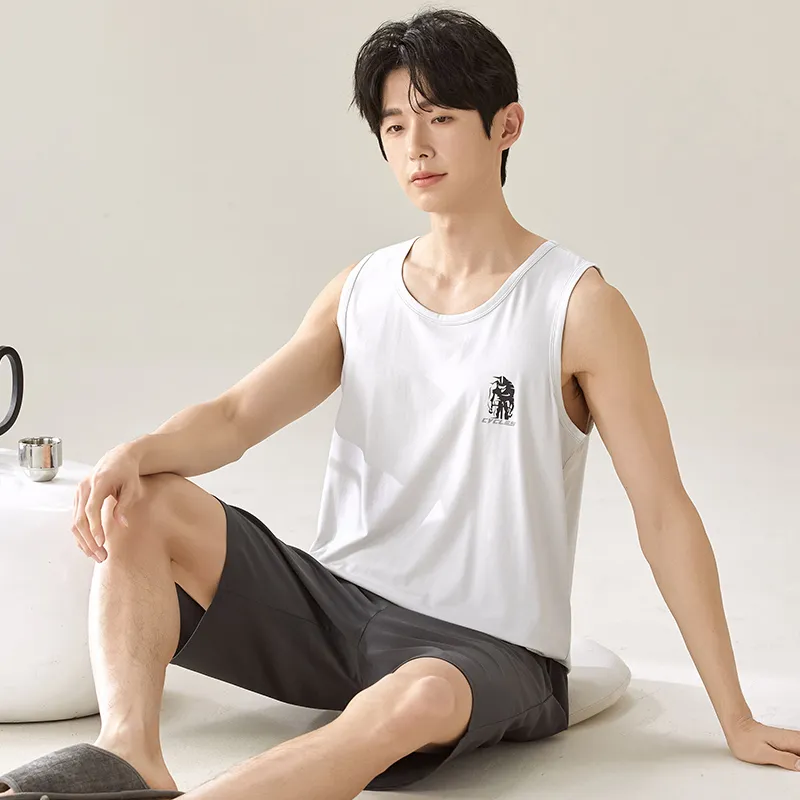 Top Melon Pajama Set Men's Image Color-5
