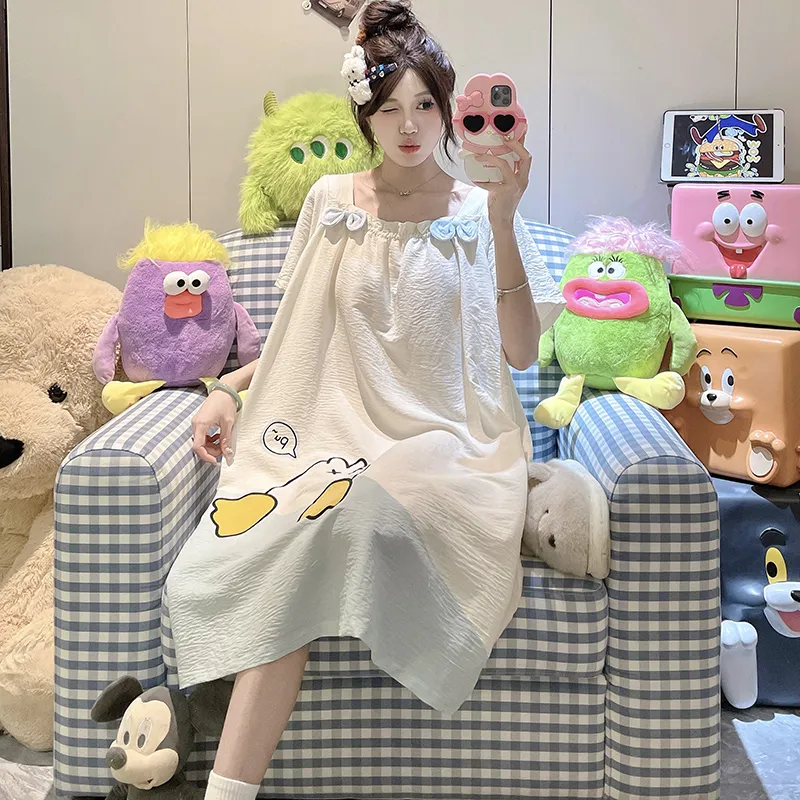 Top Melon Nightgown Women's Image Color-5