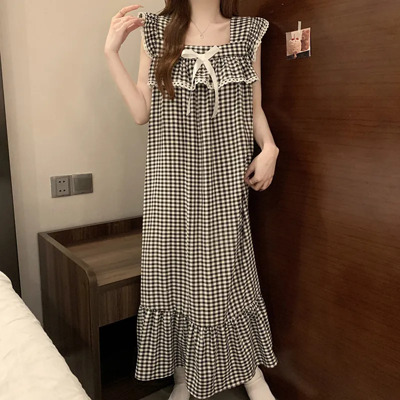 Top Melon Nightgown Women's Image Color-1