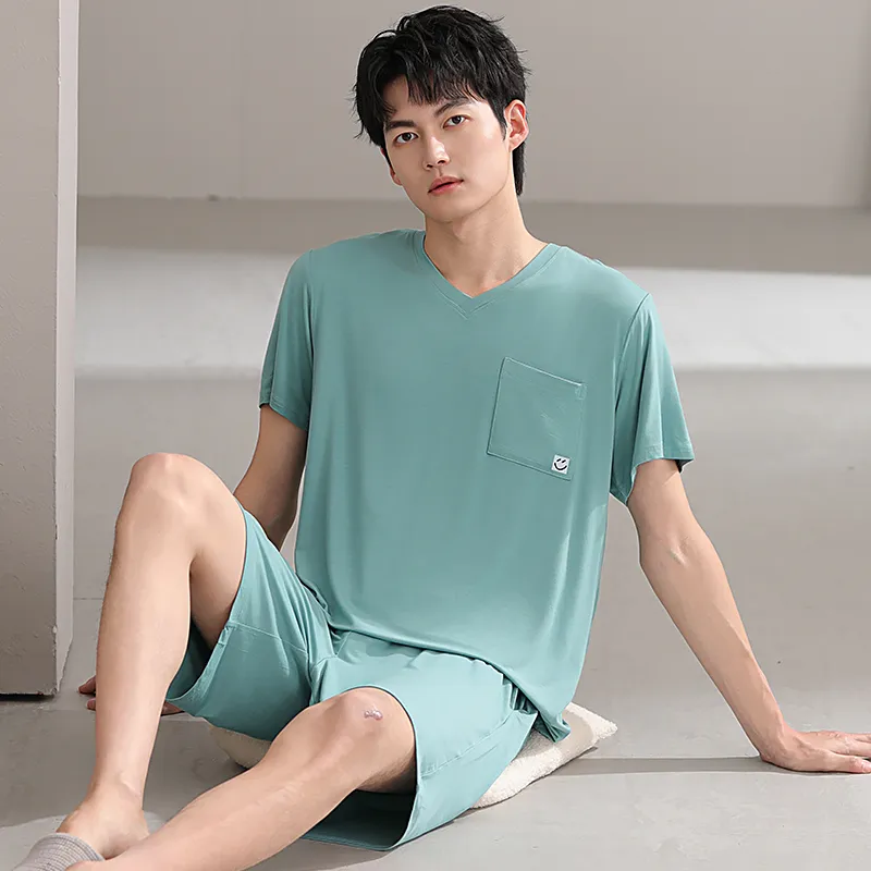 Top Melon Pajama Set Men's Image Color-1