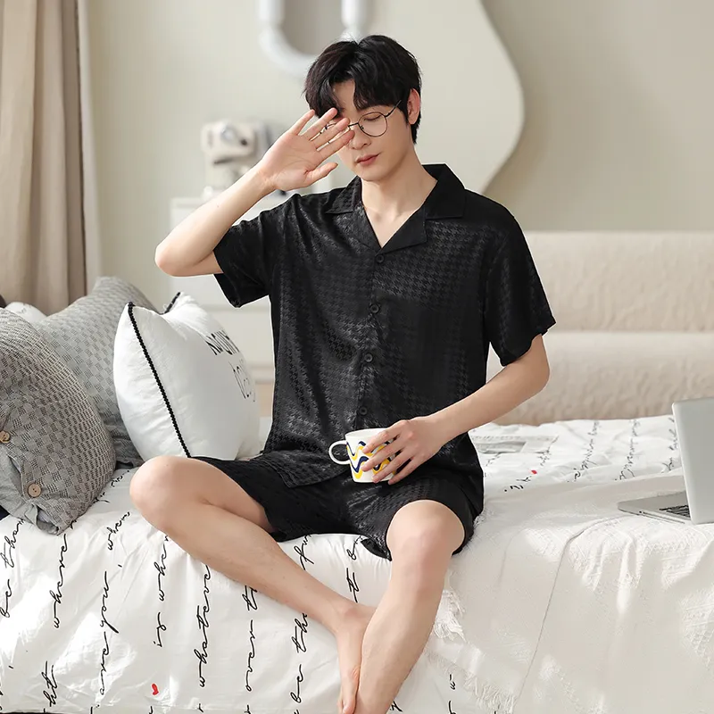 Top Melon Men Pajama Sets-2