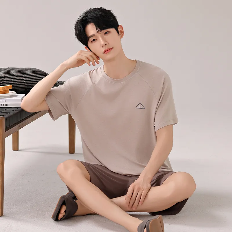 Top Melon Men Pajama Sets-1