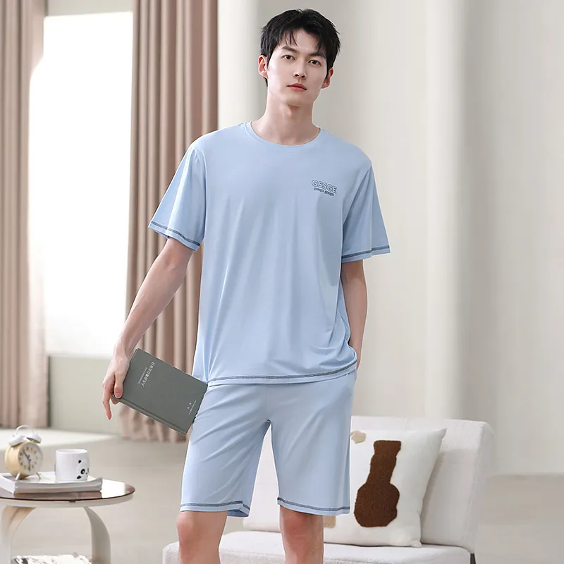 Top Melon Men Pajama Sets-1