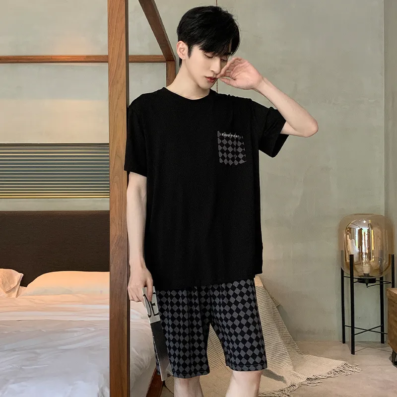 Top Melon Men Pajama Sets-1