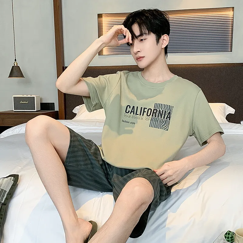 Top Melon Men Pajama Sets-2