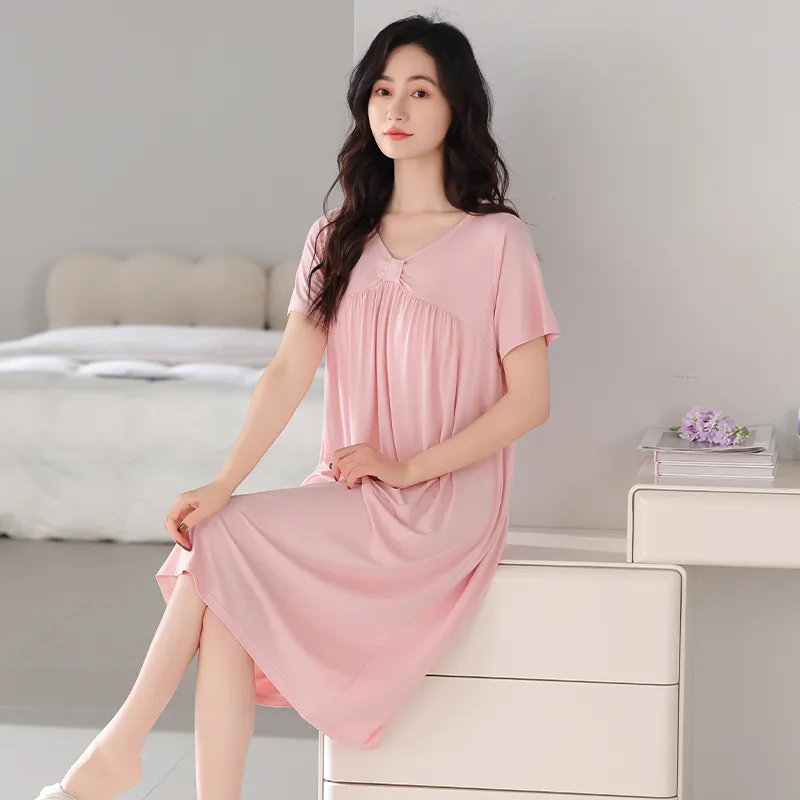 Top Melon Nightgown Women's Image Color-3