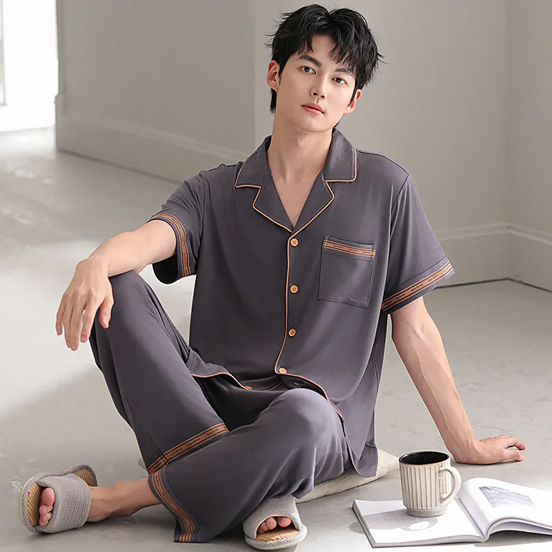 Top Melon Pajama Set Men's Image Color-5