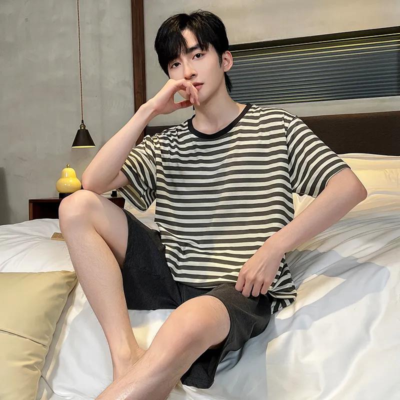 Top Melon Men Pajama Sets-3