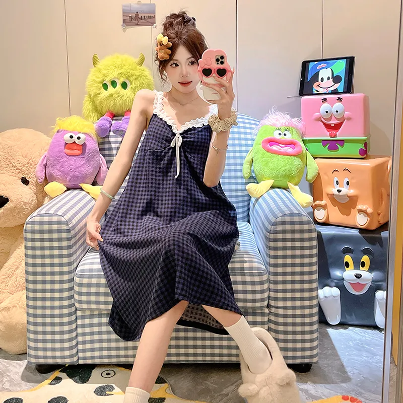 Top Melon Nightgown Women's Image Color-4