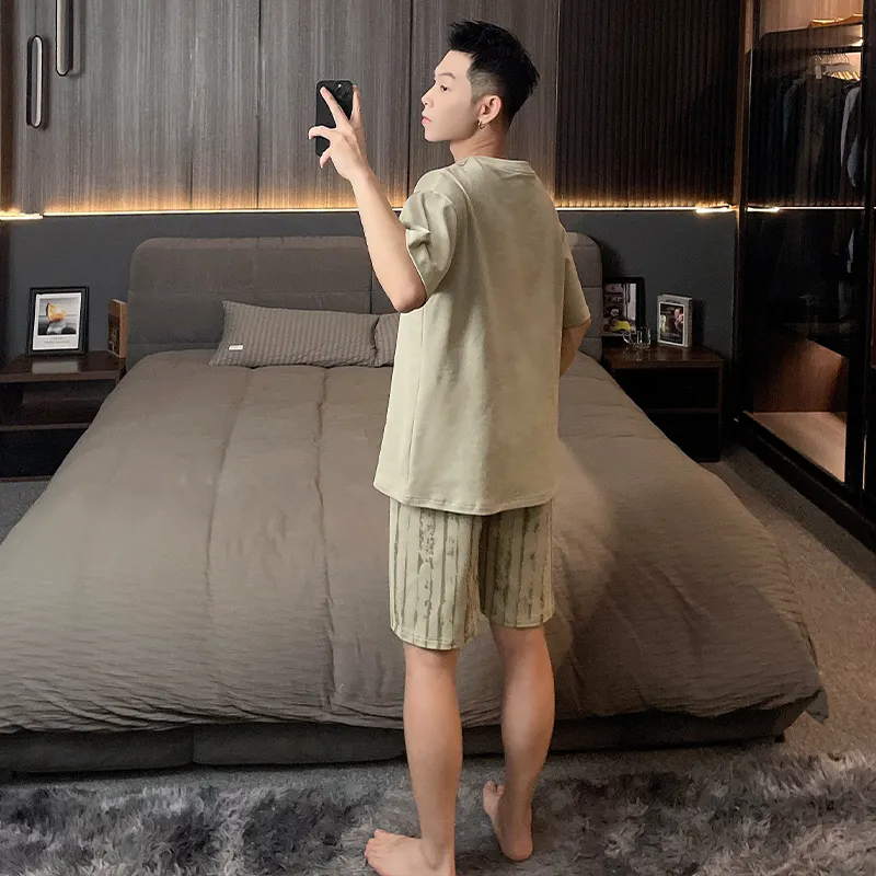 Top Melon Pajama Set Men's Image Color-3