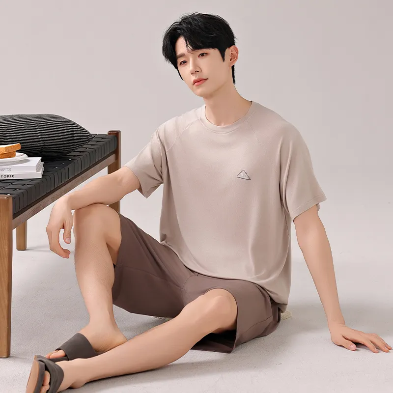 Top Melon Men Pajama Sets-5