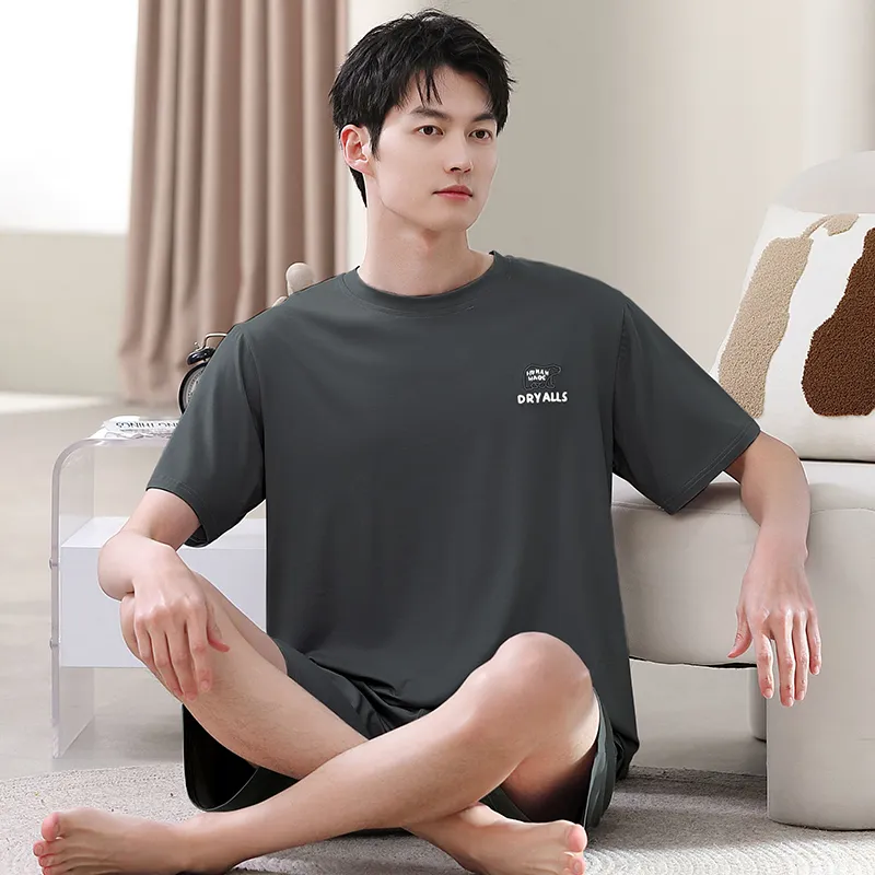 Top Melon Men Pajama Sets-7