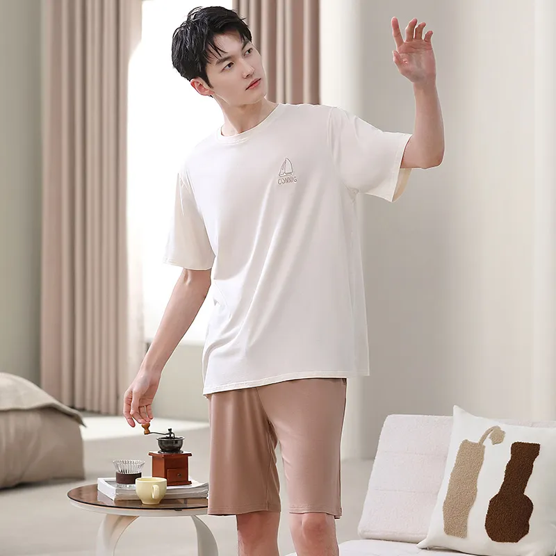 Top Melon Men Pajama Sets-3