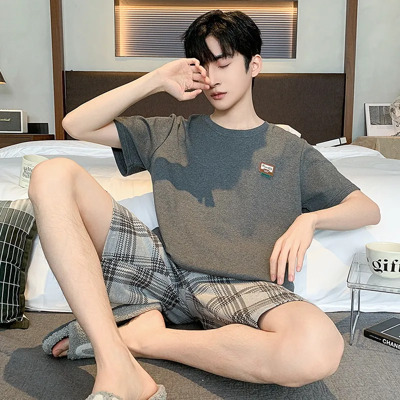 Top Melon Men Pajama Sets-5