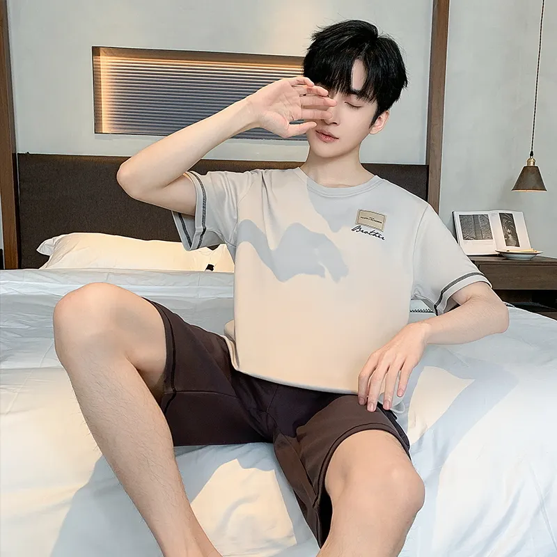 Top Melon Men Pajama Sets-1