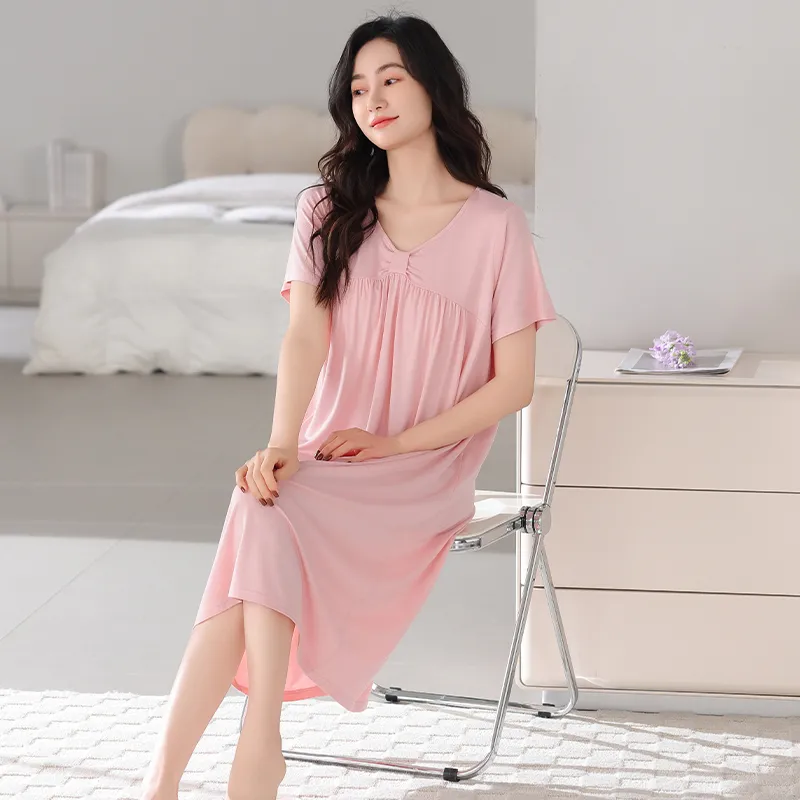 Top Melon Nightgown Women's Image Color-1
