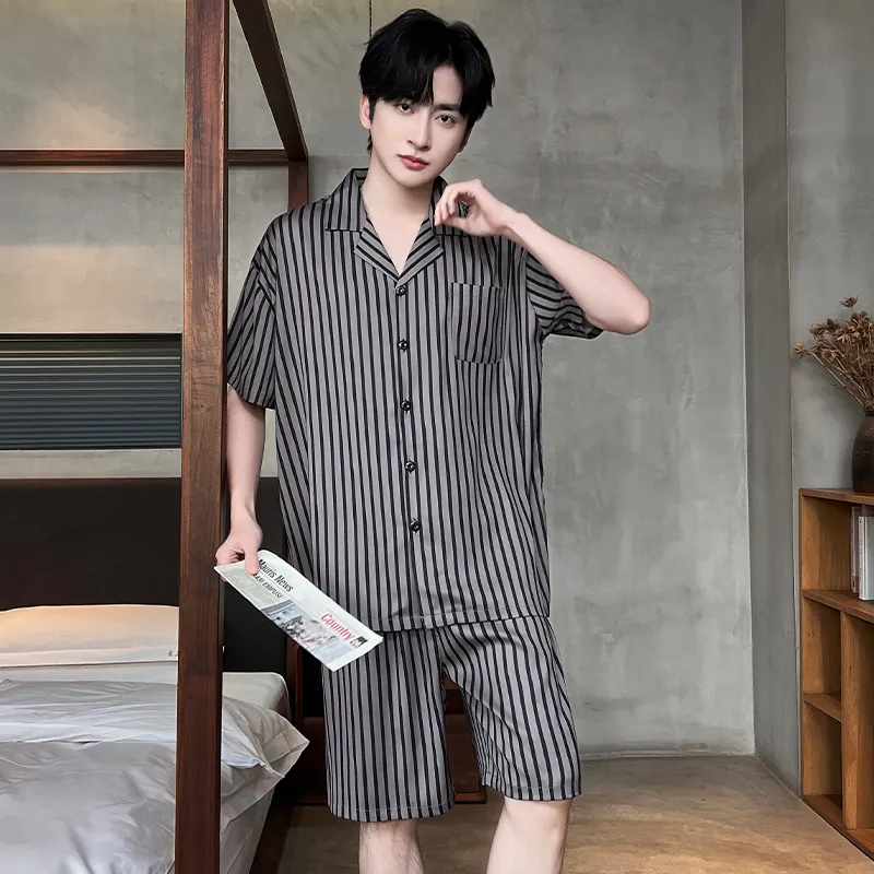 Top Melon Men Pajama Sets-1