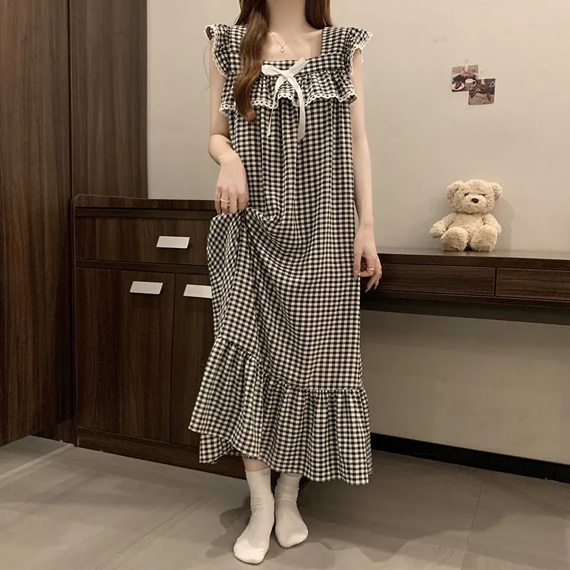 Top Melon Nightgown Women's Image Color-4