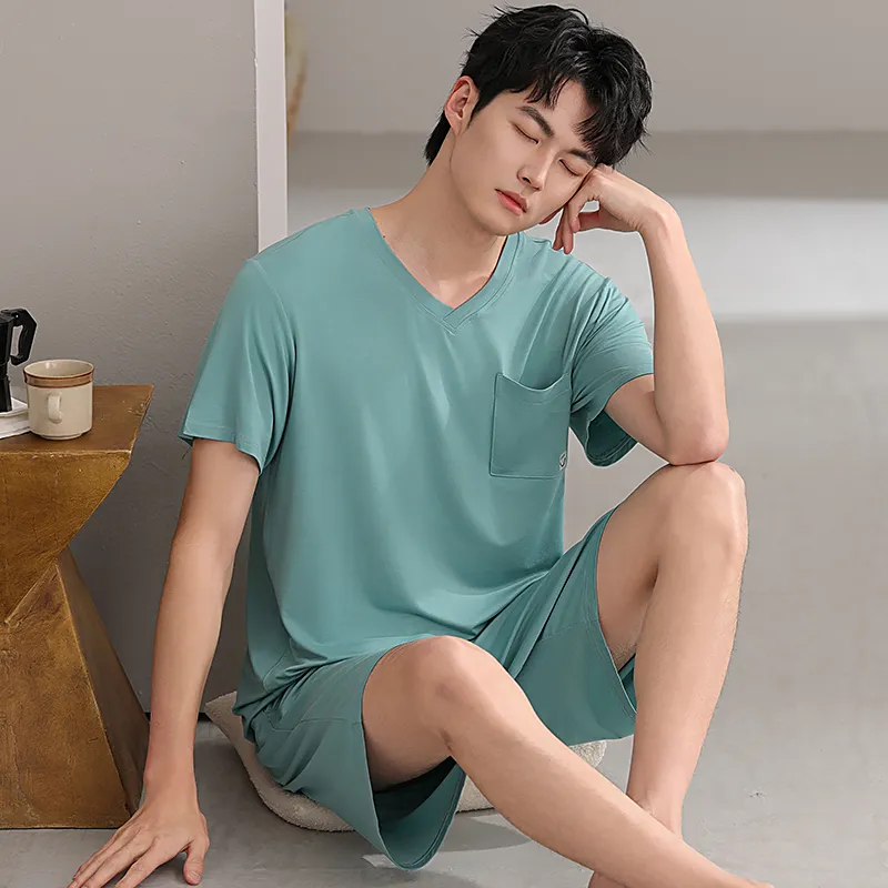 Top Melon Pajama Set Men's Image Color-4