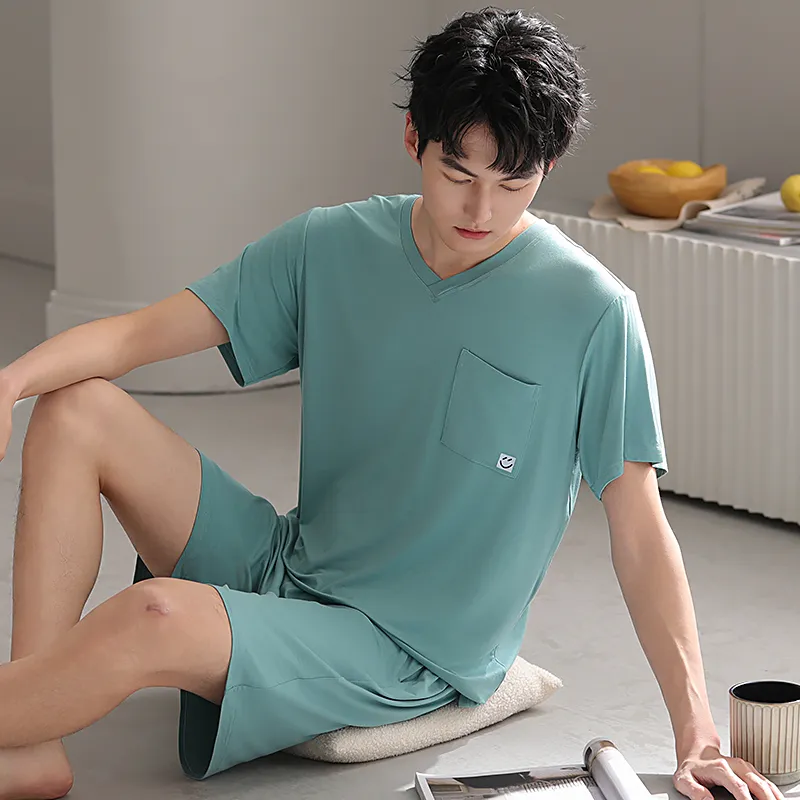 Top Melon Pajama Set Men's Image Color-5