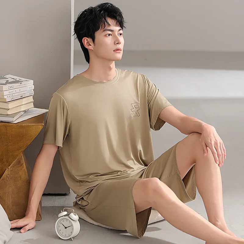 Top Melon Pajama Set Men's Image Color-3
