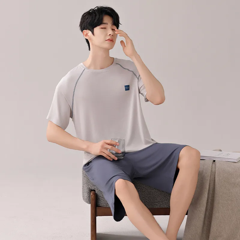 Top Melon Men Pajama Sets-1