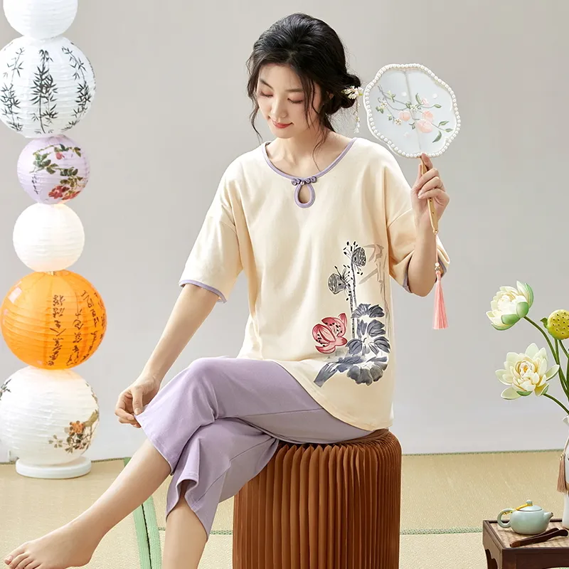 Top Melon Women's Pajama Sets-4