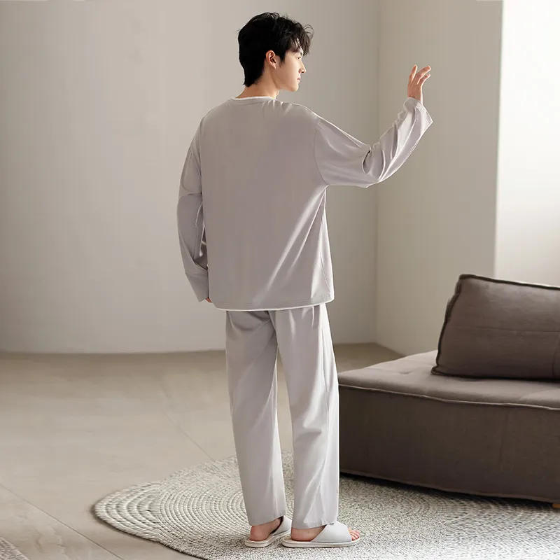 Top Melon Men Pajama Sets-5