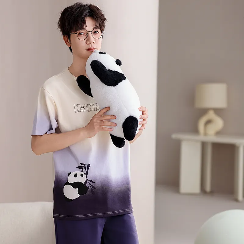 Top Melon Men Pajama Sets-3