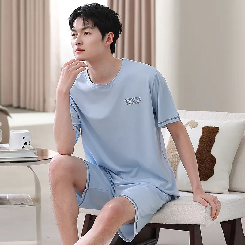 Top Melon Men Pajama Sets-4