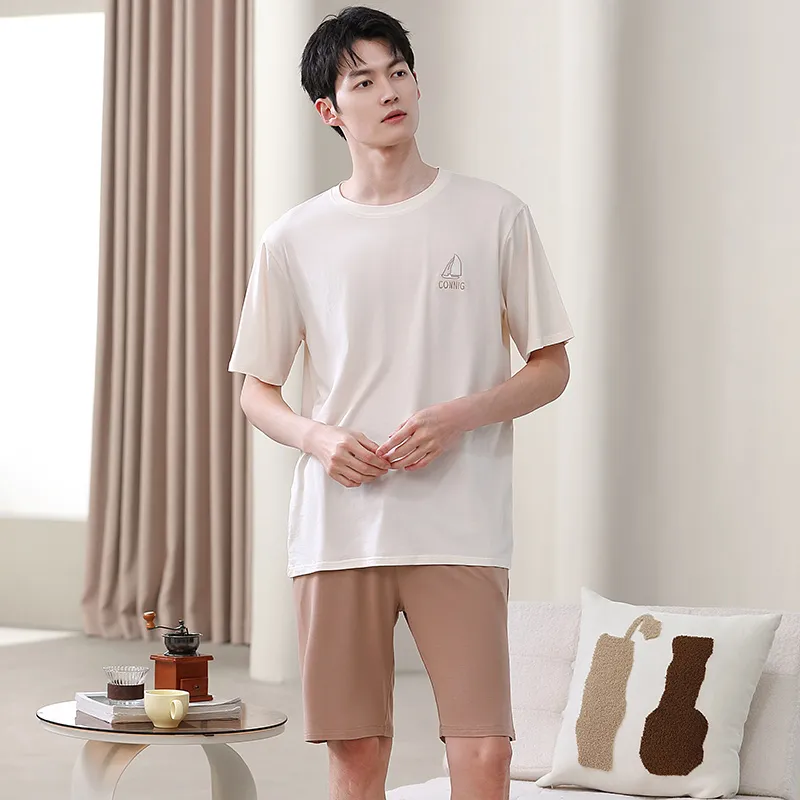Top Melon Men Pajama Sets-2