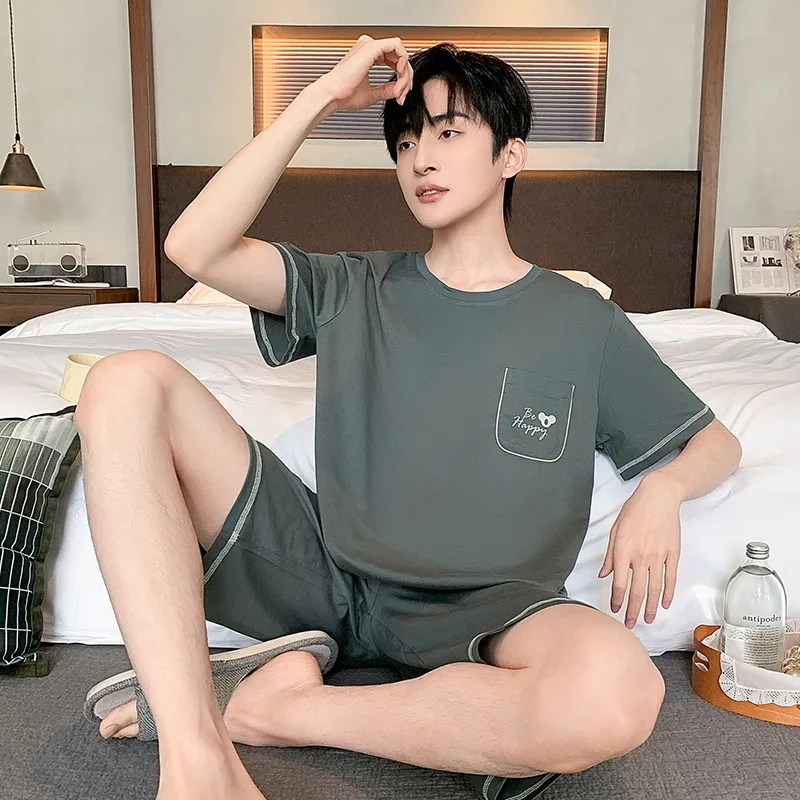 Top Melon Men Pajama Sets-5