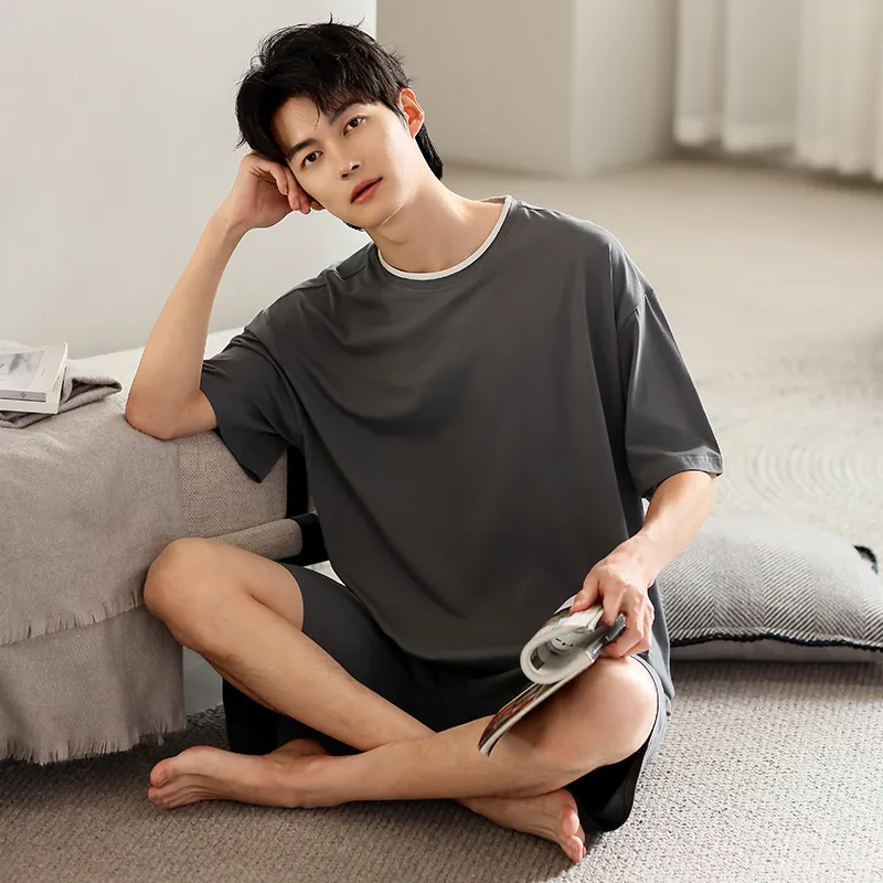 Top Melon Men Pajama Sets-3