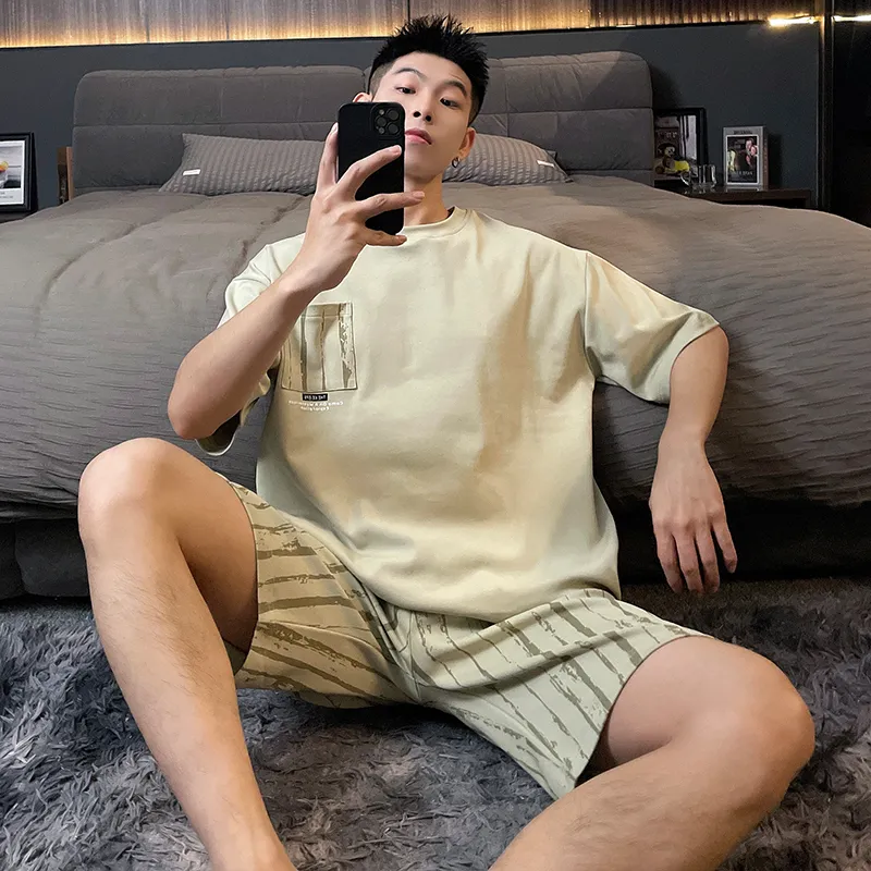 Top Melon Pajama Set Men's Image Color-5