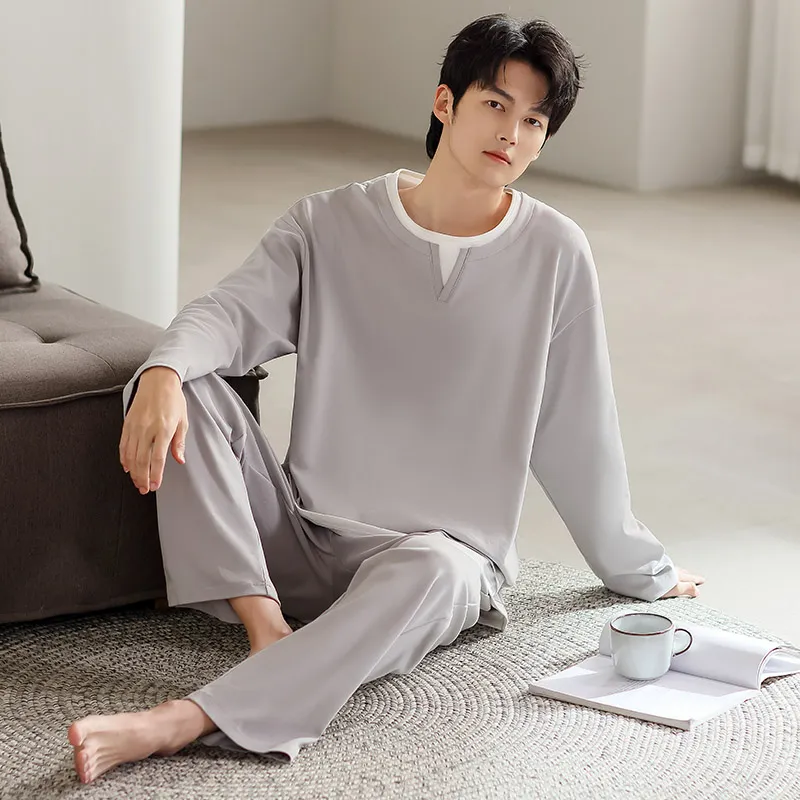 Top Melon Men Pajama Sets-1