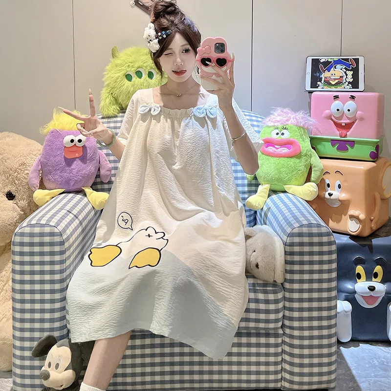 Top Melon Nightgown Women's Image Color-7