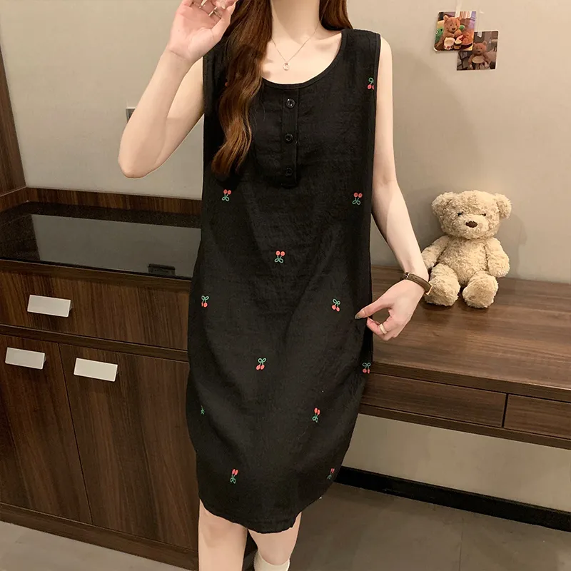Top Melon Nightgown Women's Image Color-4